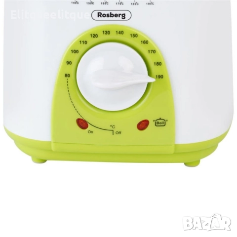 Фритюрник мини Rosberg, 1 литър, 950W, 80-190 C, 24 МЕСЕЦА ГАРАНЦИЯ, снимка 11 - Фритюрници - 52279419