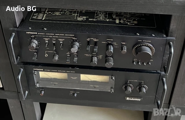 комплект Hitachi HMA-8300&HCA-8300 , снимка 5 - Ресийвъри, усилватели, смесителни пултове - 50894603