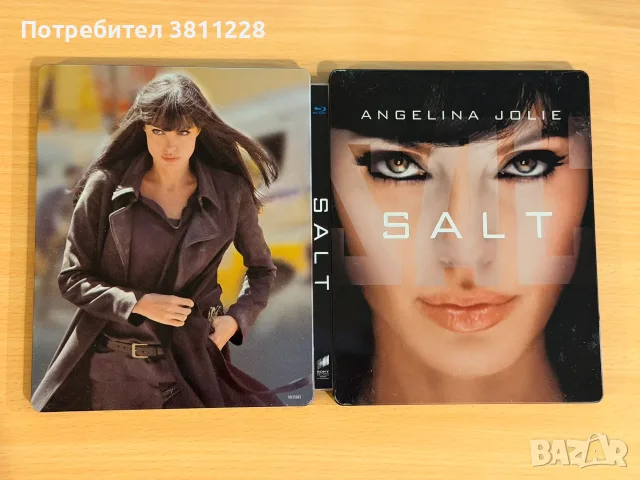 Salt blu-ray Steelbook, снимка 2 - Blu-Ray филми - 55806566