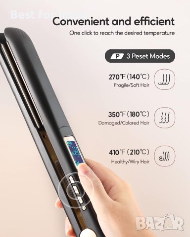 Stylocks професионална пресаза коса с регулируема температура 80-230 градуса, снимка 6 - Преси за коса - 41631071