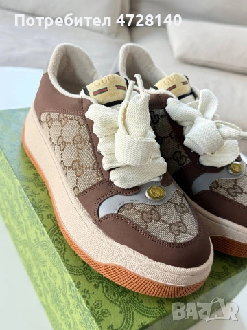 Дамски маратонки Gucci размер 39, снимка 2 - Маратонки - 53661174