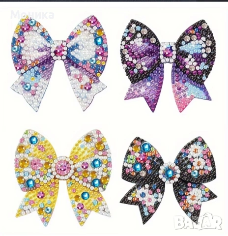 Брошки диамантен гоблен