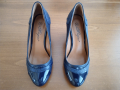 Елегантни дамски обувки от естествена кожа и лак Megias®, снимка 1 - Дамски елегантни обувки - 44571753