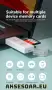 Кард рийдър 2 в 1 USB 3.0 високоскоростен Четец за карти Micro SD USB адаптер TF карта памет за PC , снимка 6