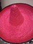 Голямо сламено сомбреро Червено, снимка 2