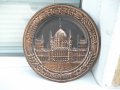 Пано "BUDAPEST" помеднено кръгло за стена, снимка 1