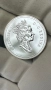Сребърна монета Канада 1 долар 1991 година, снимка 2