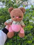 Ръчно Изплетено Мече "Амигуруми", снимка 2