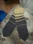 Ръчно плетени мъжки вълнени чорапи размер 42