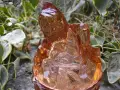 СТАРА СТЪКЛЕНА БОНБОНИЕРА ЗАХАРНИЦА ДЖУДЖЕ, снимка 2