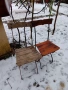 Продават се ретро сгъваеми 4 стола.2 са обновени., снимка 2