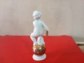 Порцеланова статуетка - Ангел върху глобус - Herold AG Tettau Bavaria, снимка 3