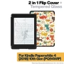 Калъф + протектор за Kindle Paperwhite 2018 (10th Gen) - Playing Cats, снимка 1