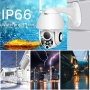 BESDER 1080P 2MP PTZ IP WiFi Камера 4X Oптично увеличение Инфрачервено нощно виждане YCC 365 Plus AP, снимка 5