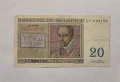 Белгия 20 франка 1956 година, снимка 1