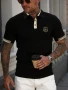 🖤 Луксозна Черна Поло Тениска BM – Стил за Мъже, Които Водят, снимка 1