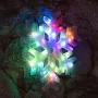 5457 Светеща коледна фигура Снежинка с преливащи LED свeтлини, 40 см, снимка 4