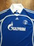 Adidas SCHALKE 2007 2008 HOME FOOTBALL SHIRT - мъжка футболна тениска, снимка 2