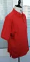 Gant Mens Red Short Sleeve Cotton Pique Casual Polo Cotton T-Shirt Size XL, снимка 6