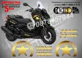 Yamaha X-Max XMax X Max стикери Star, снимка 4