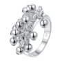 Сребърен пръстен, снимка 1 - Пръстени - 41561156