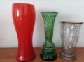 Вази, ретро стъкло , снимка 1