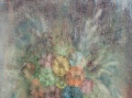 Стойно Добрев пастел натюрморт със цветя, снимка 4