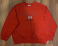 Червен суичър без качулка. С надпис. От LC WAIKIKI, снимка 1