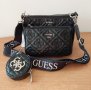 Черна чанта Guess код SG106, снимка 5