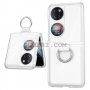 Huawei P50 Pocket Твърд Прозрачен  Гръб С Ринг , снимка 1 - Калъфи, кейсове - 35920227