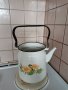 Емайлиран чайник - ретро и форма за кекс , снимка 2