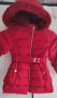Дебело червено палто Jasper Conran , снимка 1 - Детски якета и елеци - 42101159