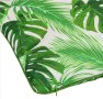 Декоративна възглавница Green Leaves, 45x45см, Бял/ зелен, снимка 2