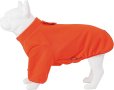 HUGO & HUDSON Поларено яке за кучета, ветроустойчиво, топло, с отвор за повод, оранжево, M50, снимка 1 - За кучета - 44151588