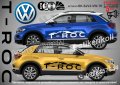 Volkswagen T-CROSS стикери надписи лепенки фолио SK-SJV2-VW-TC, снимка 1