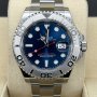 Rolex Yacht Master Silver Blue , снимка 8