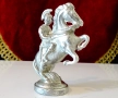 Фигура от калай Римски воин конник,ездач,155 гр. , снимка 3