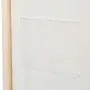 vidaXL Параван за стая, 4 панела, кремав, 160x170x4 cм, текстил, снимка 6