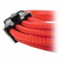 Кабел, преходник GELID 6+2pin VGA PCI-E Power extension cable 30cm individually sleeved, червен SS30