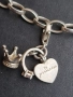 сребърна гривна Thomas sabo Charm club със 7 талисманчета , снимка 12