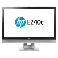 HP EliteDisplayE240c/23.8-inch/1920x1080Full HD/IPS/12м. Гар./Клас А, снимка 1 - Монитори - 34773026