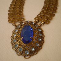 стар красив нагръден накит от златно дубле, снимка 13 - Антикварни и старинни предмети - 40288520