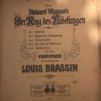 Aus Richard Wagner's Der Ring des Nibelunge N°.3 Feuerzauber. Für das Pianoforte frei übertragen v, снимка 1 - Специализирана литература - 36489320
