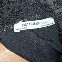 Zara  Trafalus S- Черно боди с еластична дантела , снимка 11 - Корсети, бюстиета, топове - 41240513