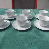 Баварски порцелан чаши за чай, снимка 1 - Сервизи - 33948291