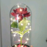 Вечна роза в луксозна стъкленица за подарък , снимка 7 - Други - 41737023
