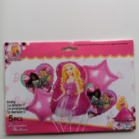 Парти комплект балони Барби, снимка 1 - Други - 44792492