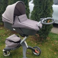 Бебешка количка STOKE XPLORY 4 + ПОДАРЪК лятна количка на Mothercare, снимка 2 - Детски колички - 44353099