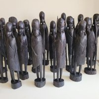 Африканси статуетки Антики, снимка 2 - Антикварни и старинни предмети - 41323672