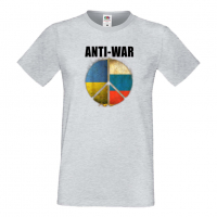 Мъжка тениска ANTI WAR,спрете войната, подкрепям Укркайна, снимка 6 - Тениски - 36115193